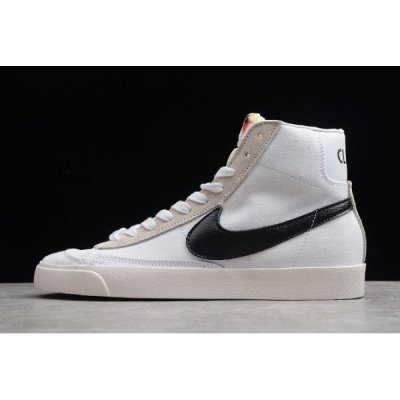 Nike Erkek Blazer Mid Beyaz / Siyah Kaykay Ayakkabı Türkiye - B1ZI8BZU